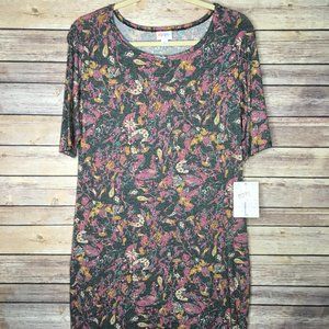 LulaRoe (1.0) Large Julia Floral Print - BNWT